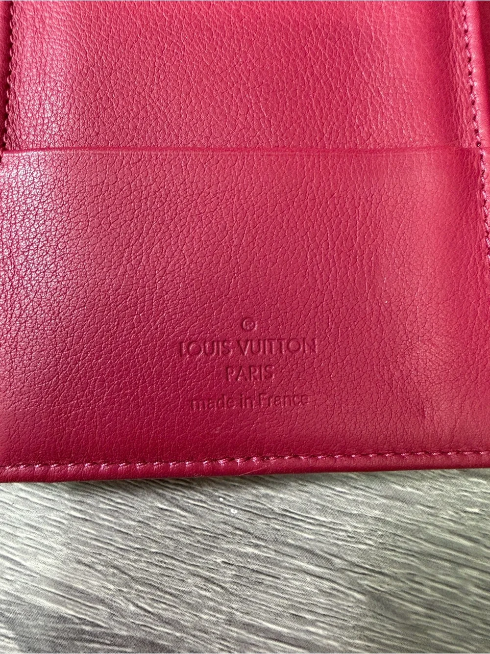 Louis Vuitton Mahina Amelia Leather Wallet